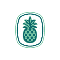 Pineapple Sticker by Mathew Smith Realtor