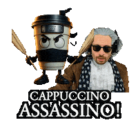 Cappuccino Sticker