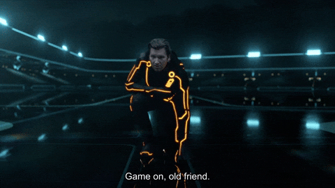 Game On Tron GIF by Goldmaster
