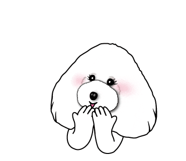 Charlotte Poodle Sticker