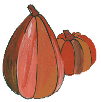 Laboiteatracer halloween fall autumn pumpkin Sticker