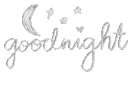 Sleepy Good Night Sticker