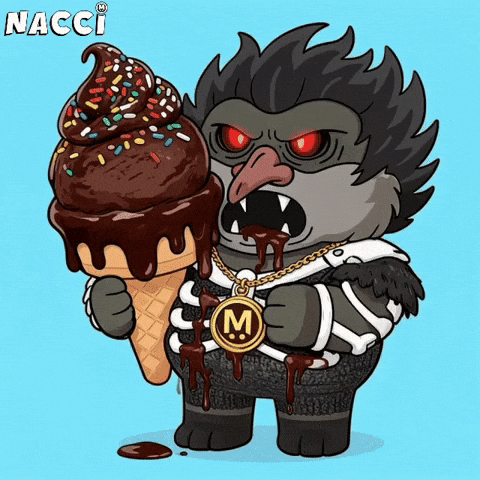 Melting Ice Cream GIF