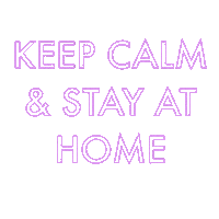 Lockdown Keep Calm Sticker by Mamamal3