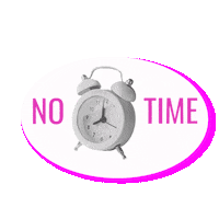 No Time Sticker by Coach pink barbie
