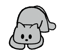 Cat Shaking Sticker