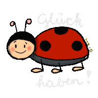Ladybug Sticker by Wilma Wochenwurm