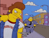 season 7 running GIF