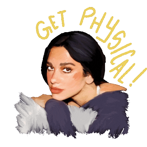 Dua Lipa Woman Sticker by Mirror