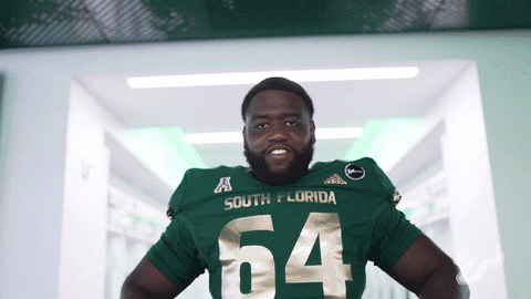 College Football GIF by USF Athletics