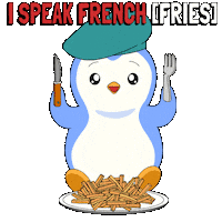 France Penguin Sticker by Pudgy Penguins