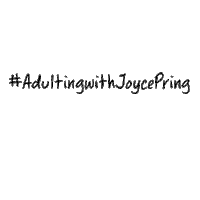 Swipe Up Joyce Pring Sticker by Adulting with Joyce Pring