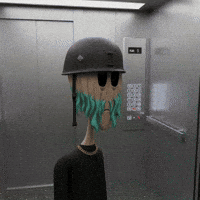 Stuck In Elevator GIF by Lonely Aliens