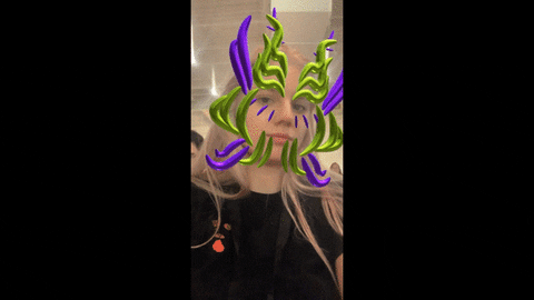 robynfoyster giphyupload snapchat lens 3dpaint GIF