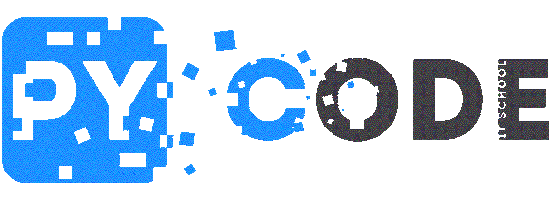 Pixel Logo Sticker by pycode.school