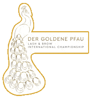 dergoldenepfau munich munchen lash microblading Sticker
