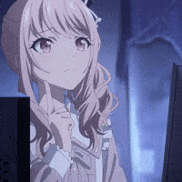 Mizuki Anime Thinking GIF