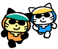 Run 走る Sticker by mmhn