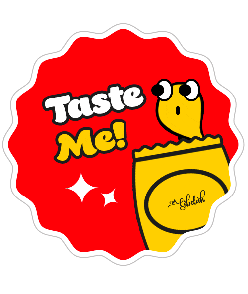 accelerice giphyupload jajanan taste me rak sebelah Sticker