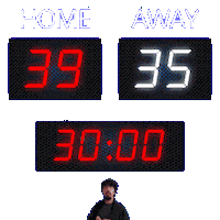 35 Away Sticker