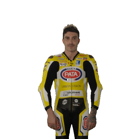 Happy Andrea Iannone Sticker by WorldSBK