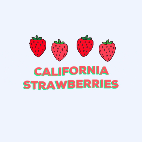 castrawberries giphygifmaker giphyattribution californiastrawberries GIF