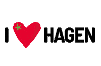 I Love Hagen Sticker by likeyaa