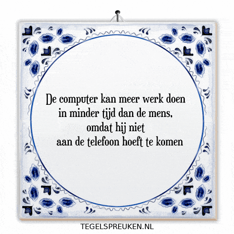 Computer Humor GIF by Tegelspreuken.nl