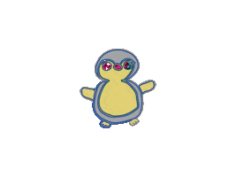 maddeals penguin tapping dancing penguin moving penguin Sticker