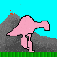 Pixelart GIF by 64-x-64 pixel changing color