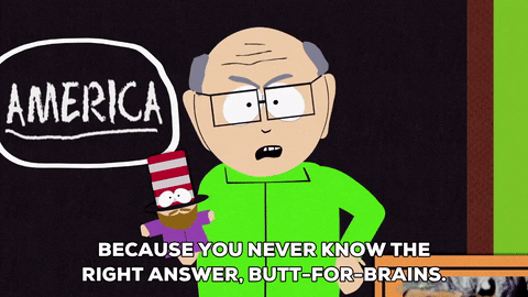 america answering GIF by South Park 