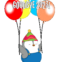 New Year Penguin Sticker by Pudgy Penguins