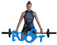 Working Out Lifting Weights Sticker by BOOST FITNESS CENTER