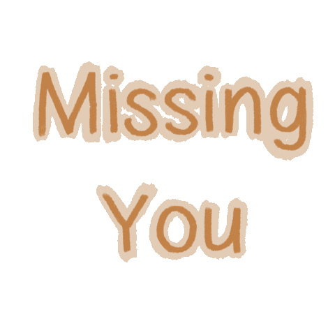 Miss You Love Sticker by Lost Lily