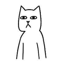 Cat Cringe Sticker