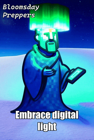 Bloomscroll GIF by Bloomsday Preppers