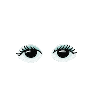 Tired Eyes Sticker