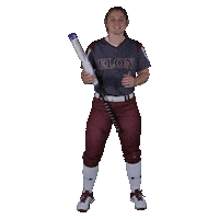 Elon Softball Sticker by Elon Phoenix