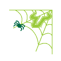 South Florida Halloween Sticker by University of South Florida