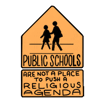 Praying Public School Sticker by All Better