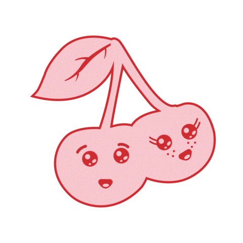 Cherries Sticker by Be Cherry Cosmetics
