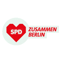 Zusammenberlin Sticker by SPD Berlin
