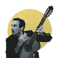 Matt Costa Vintage Sticker by Dangerbird Records