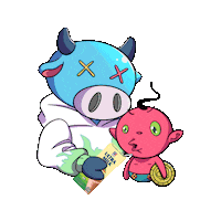 Ultramilk Sticker by Museum Of Toys - Ghostival