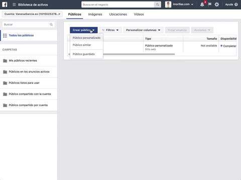 embudo de conversion en facebook GIF