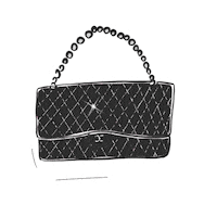 idrawfashion bag chanel fashion design fashion designer Sticker