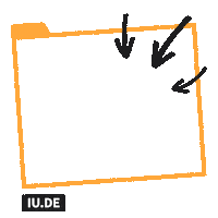 Study Arrows Sticker by IU Internationale Hochschule