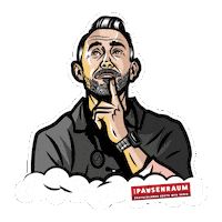 Pausenraum Sticker by DRACO