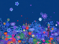 Animation Flowers GIF