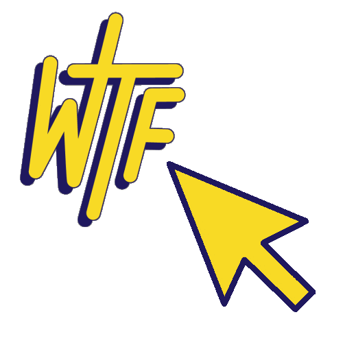 Swipe Arrow Sticker by WTF - Make Love And Aid